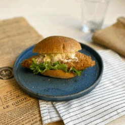 Showa Seito Wabi Konnezu Tube Dinner Plate (19cm) -The Custom Chef Shop Wabi Konnezu Tube Dinner Plate 19cm Blue 2