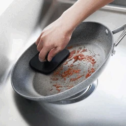 Yamazaki Yamazaki Tower Series Magnetic Silicone Cleaning Sponge -The Custom Chef Shop Yamazaki Tower Series Kitchen Silicone Sponge 3