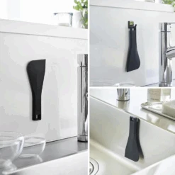 Yamazaki Yamazaki Tower Series Magnetic Silicone Kitchen Scraper -The Custom Chef Shop Yamazaki Tower Series Magnetic Silicone Cleaning Scraper 1