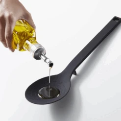 Yamazaki Yamazaki Tower Series Silicone Cooking Spoon -The Custom Chef Shop Yamazaki Tower Series Silicone Cooking Spoon 3