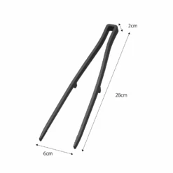 Yamazaki Yamazaki Tower Series Silicone Serving Tongs - Large -The Custom Chef Shop Yamazaki Tower Series Silicone Serving Tongs 3