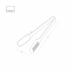 Yamazaki Yamazaki Tower Series Silicone Tongs -The Custom Chef Shop Yamazaki Tower Series Silicone Tongs 5