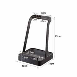 Yamazaki Yamazaki Tower Series Utensil And Lid Stand - Small 15 Yamazaki Yamazaki Tower Series Utensil And Lid Stand - Small -The Custom Chef Shop Yamazaki Tower Series Utensil and Lid Stand 3