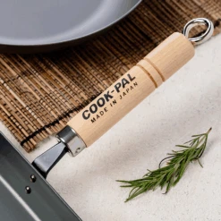 Yoshikawa Yoshikawa Cook-Pal Ren Nitrided Carbon Steel Induction Omelette Pan - 18cm -The Custom Chef Shop Yoshikawa Cook Pal Ren Nitrided Carbon Steel Induction Omelette Pan 18cm 06