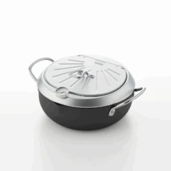 The Custom Chef Shop -The Custom Chef Shop Yoshikawa Premium Nitrided Carbon Steel Induction Deep Fryer Set 24cm 01