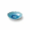 Aito Aito Seto Yaki Dahlia Glazed Side Plate (15cm) - Glossy Blue