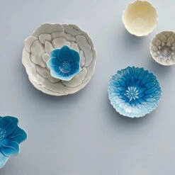 Aito Aito Seto Yaki Dahlia Glazed Side Plate (15cm) - Glossy Grey -The Custom Chef Shop aito seto yaki dahlia glazed dessert plate 15cm glossy grey 4