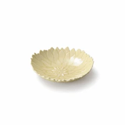 Aito Aito Seto Yaki Dahlia Glazed Side Plate (15cm) - Glossy Ivory