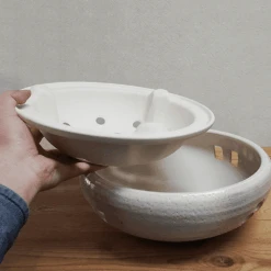 Ise Mizu Diatom Mud Trivet Replacement For Ise Mizu Donabe Konro Grill Size 7 -The Custom Chef Shop diatom mud trivet replacement for ise mizu donabe konro grill size7 v3