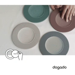 Dogado Dogado Silicone 2-in-1 Tea Coaster & Table Mat -The Custom Chef Shop dogado silicone tea coaster plus table mat 2 in 1 06