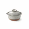 Ginpo Ginpo Hana Mishima Mini Donabe Japanese Clay Pot 17cm - Made In Japan -The Custom Chef Shop ginpo hana mishima ih donabe japanese clay pot 17cm