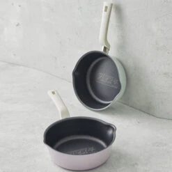 Happycall Happycall Flex 3 In 1 Nonstick Induction Saucepan - Lavender 20cm -The Custom Chef Shop happycall ih flex 3 in 1 saucepan 20cm lavender 06