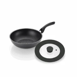 Happycall Happycall Plasma Titanium Nonstick Induction Wok - 26cm 19 Happycall Happycall Plasma Titanium Nonstick Induction Wok - 26cm -The Custom Chef Shop happycall plasma IH titanium wok 26cm with Lid