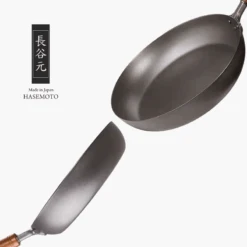Hasemoto Hasemoto Pure Titanium Frypan 28cm - Made In Japan -The Custom Chef Shop hasemoto pure titanium frypan 28cm made in japan 01