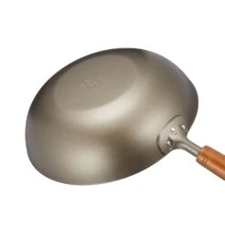 Hasemoto Hasemoto Pure Titanium Wok 28cm - Made In Japan -The Custom Chef Shop hasemoto pure titanium wok 30cm made in japan 1