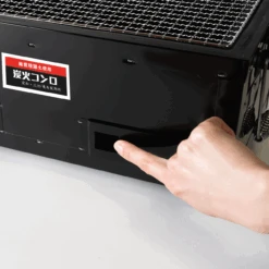 Mikawa Mikawa Konro Grill / Hibachi Grill Starter Set (4-6 People) - Black -The Custom Chef Shop mikawa kamejima konro grill starter set 4 6 people 03
