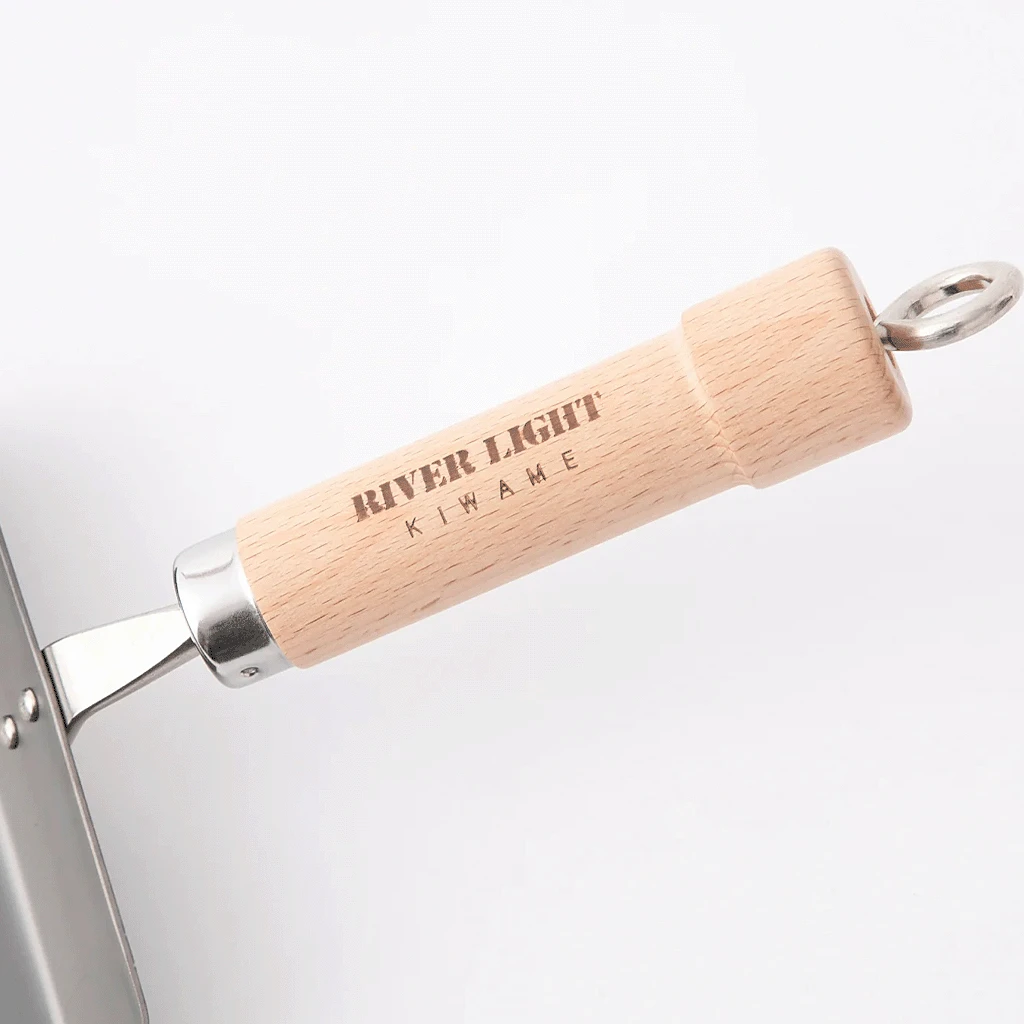 River Light River Light Kiwame Nitrided Carbon Steel Induction Omelette Pan - 18cm Wide 4 River Light River Light Kiwame Nitrided Carbon Steel Induction Omelette Pan - 18cm Wide - Image 2