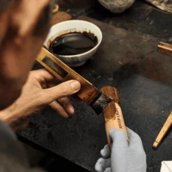 River Light River Light Replacement Wood Handle -The Custom Chef Shop river light kiwame premium carbon steel wok pan 11