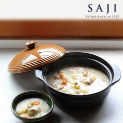 Saji Saji Thermatec Induction Donabe Japanese Clay Pot 28cm (Size 9) -The Custom Chef Shop saji thermatec ih donabe japanese clay pot 28cm size 9 3