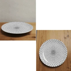 Santo Santo Amime Pattern Serving Plate (31cm) - Made In Japan 7 Santo Santo Amime Pattern Serving Plate (31cm) - Made In Japan -The Custom Chef Shop santo amime pattern dinner plate 31cm 02