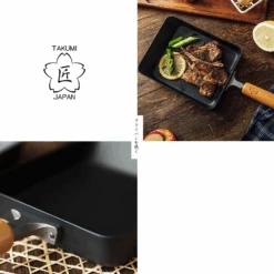 The Custom Chef Shop -The Custom Chef Shop takumi carbon steel omelette pan 18cm made in japan 1