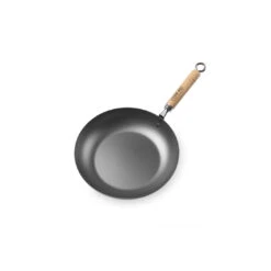 Yoshikawa Yoshikawa Cook-Pal Ren Nitrided Carbon Steel Induction Frypan - 26cm