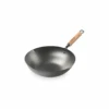 Yoshikawa Yoshikawa Cook-Pal Ren Nitrided Carbon Steel Induction Wok - 26cm 1 Yoshikawa Yoshikawa Cook-Pal Ren Nitrided Carbon Steel Induction Wok - 26cm -The Custom Chef Shop yoshikawa cook pal ren 26cm premium carbon steel wok