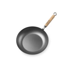 Yoshikawa Yoshikawa Cook-Pal Ren Nitrided Carbon Steel Induction Frypan - 28cm